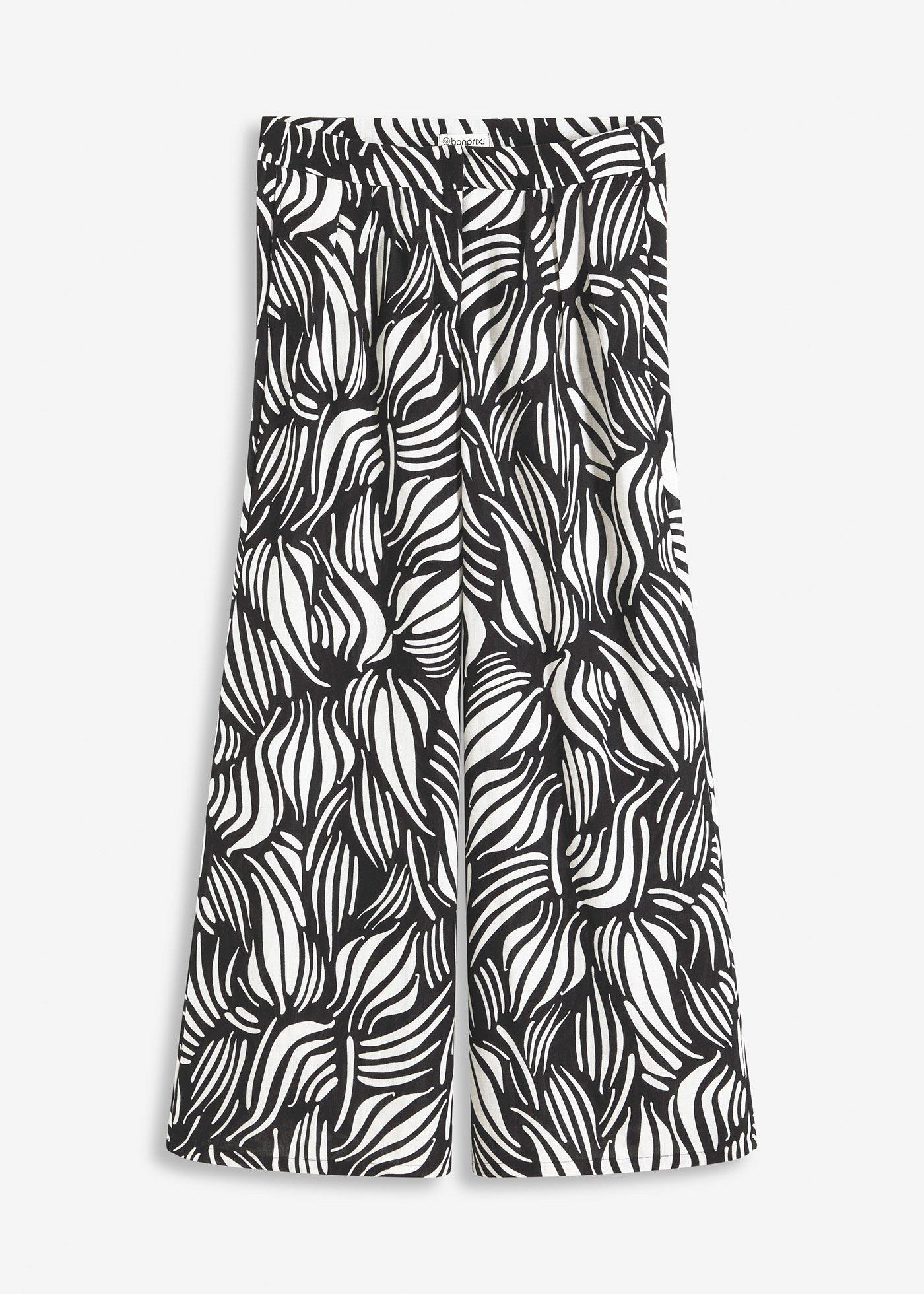 Palazzo-Hose mit Bequembund