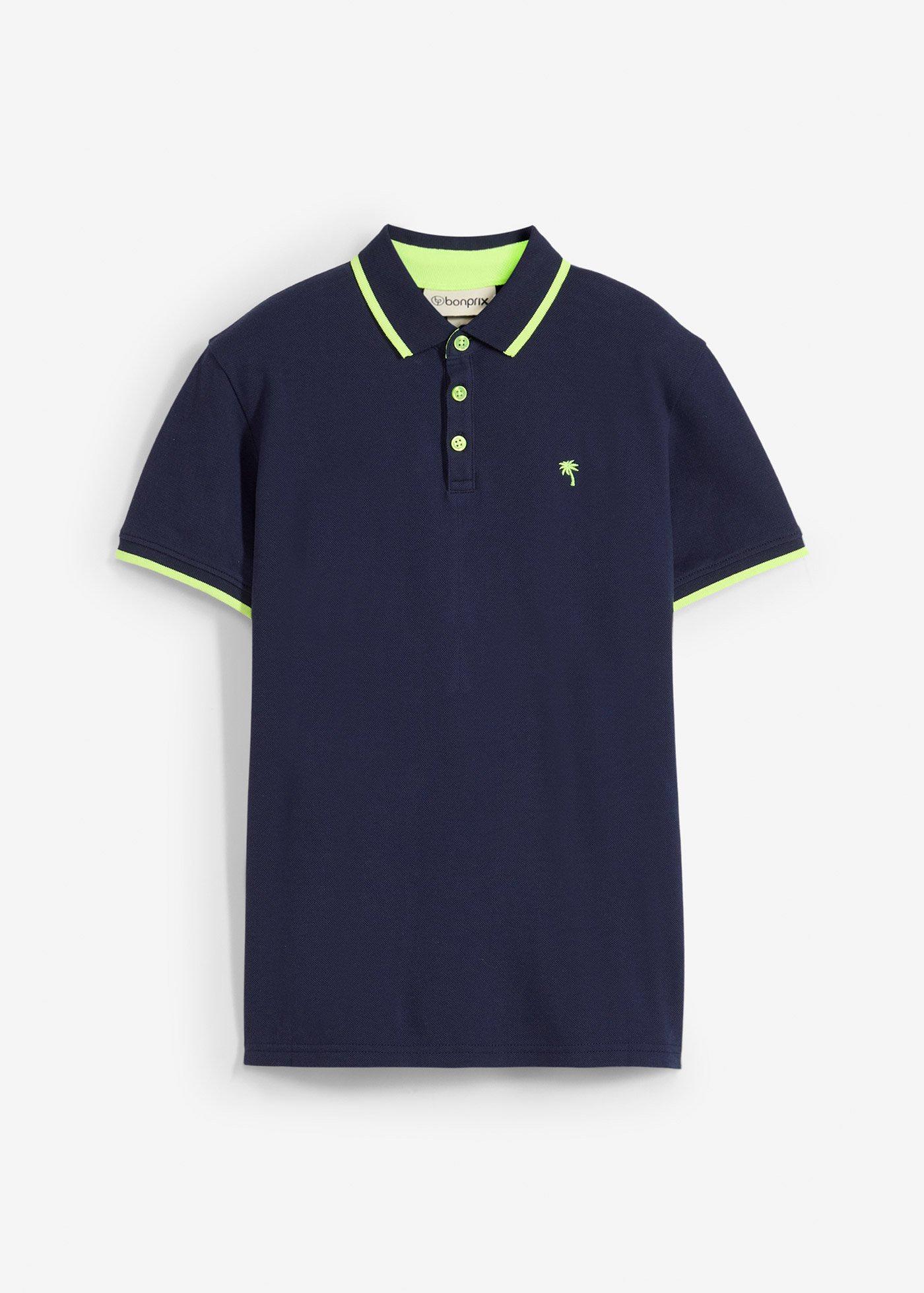 Pique-Poloshirt aus reiner Baumwolle