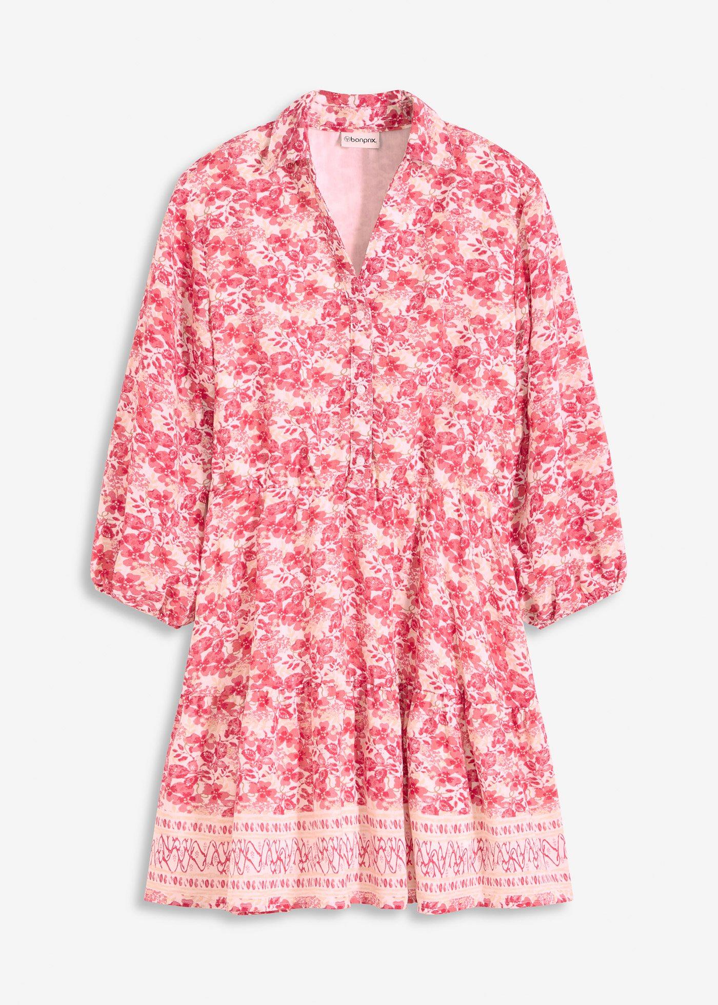 Kleid im Leinen-Look