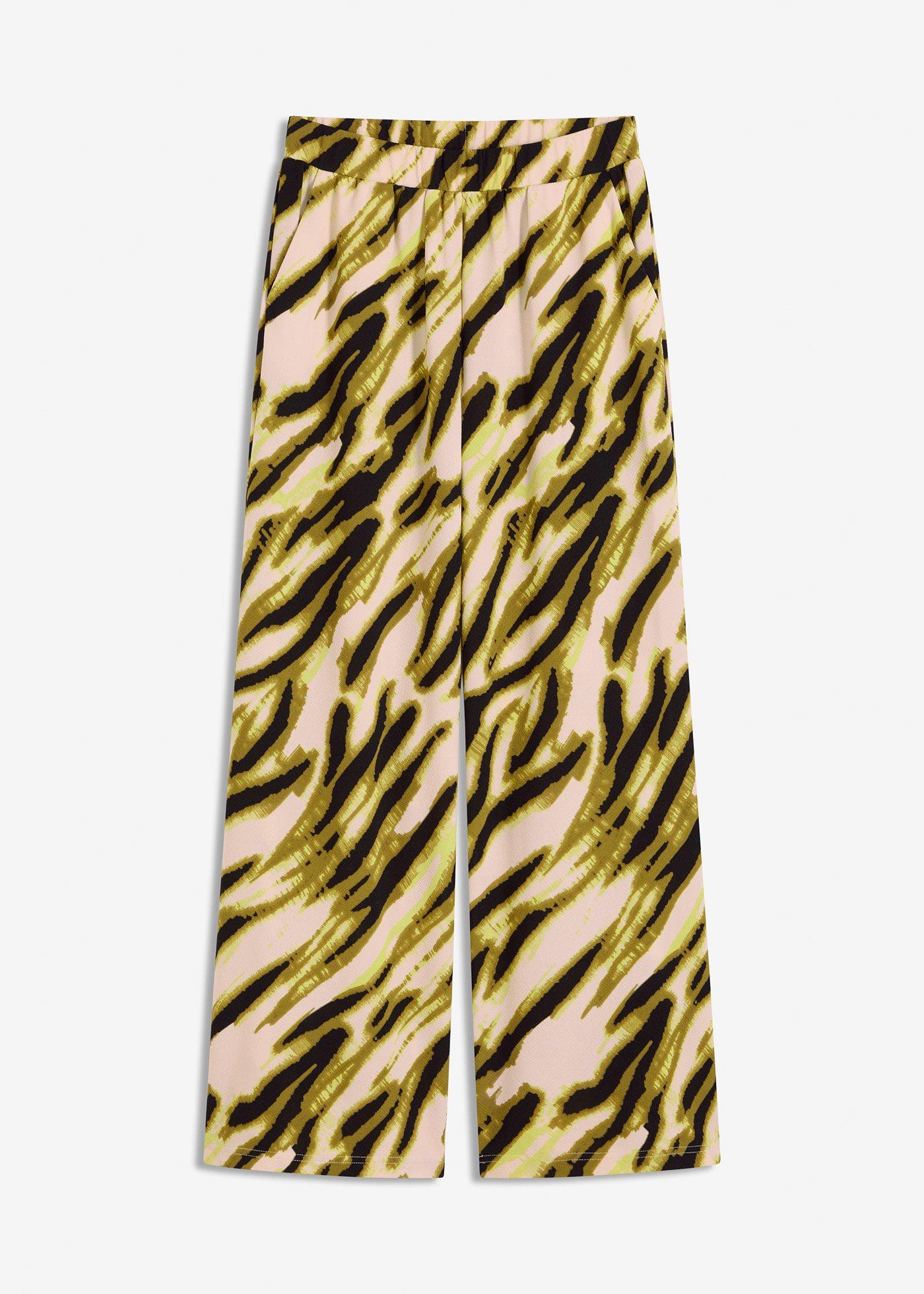 Jersey-Hose mit Struktur