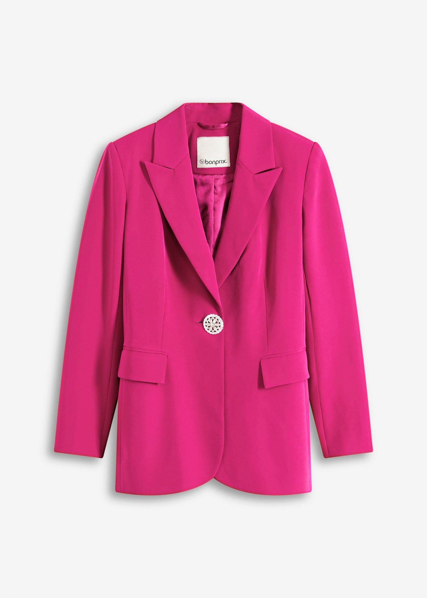 Blazer mit Schmuck-Knopf