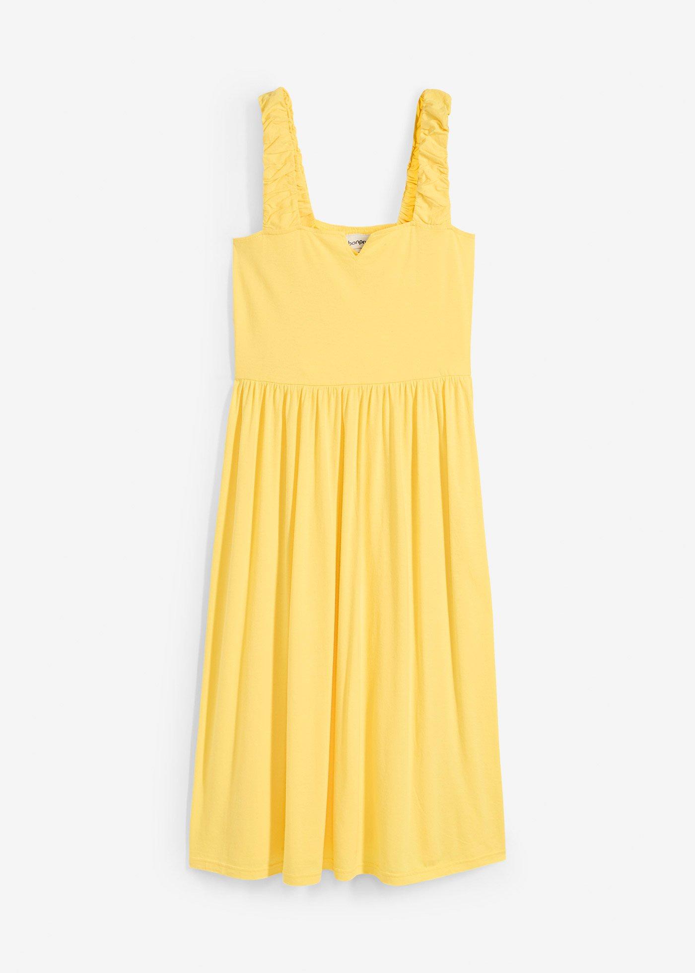 Shirtkleid mit leicht ausgestelltem Saum aus Baumwoll-Viskose-Mix