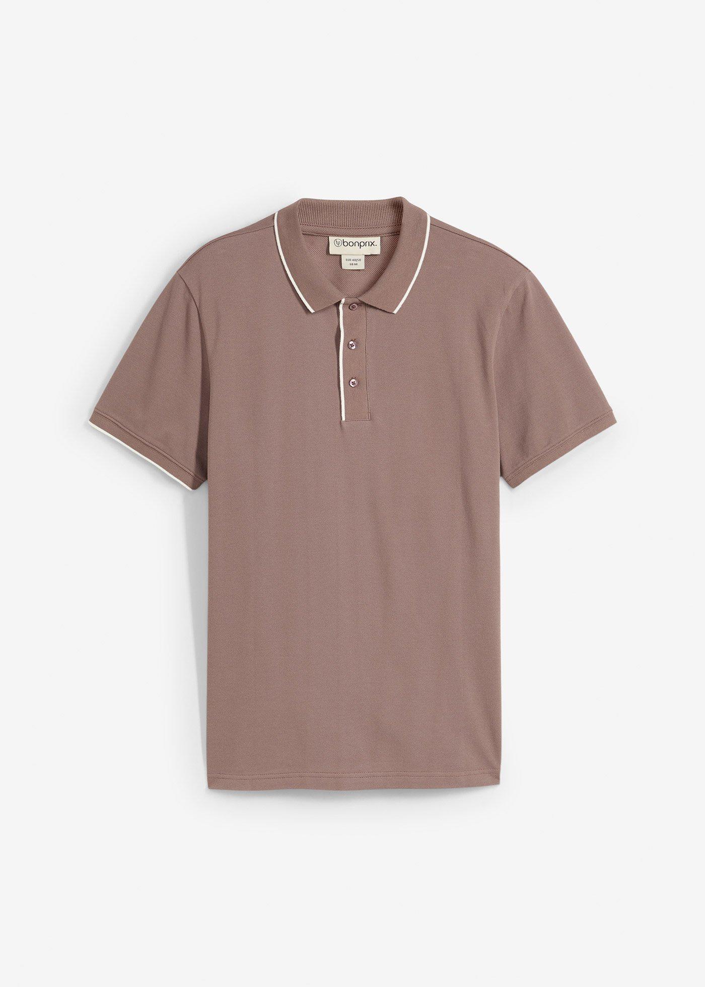 Piqué-Poloshirt aus reiner Baumwolle