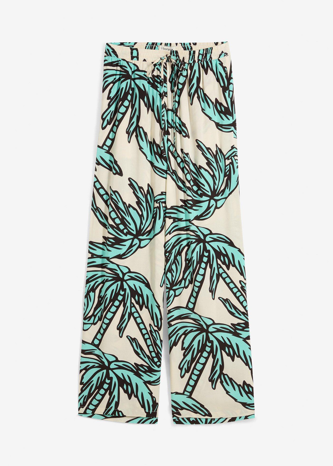 Marlenehose aus fließender Viskose
