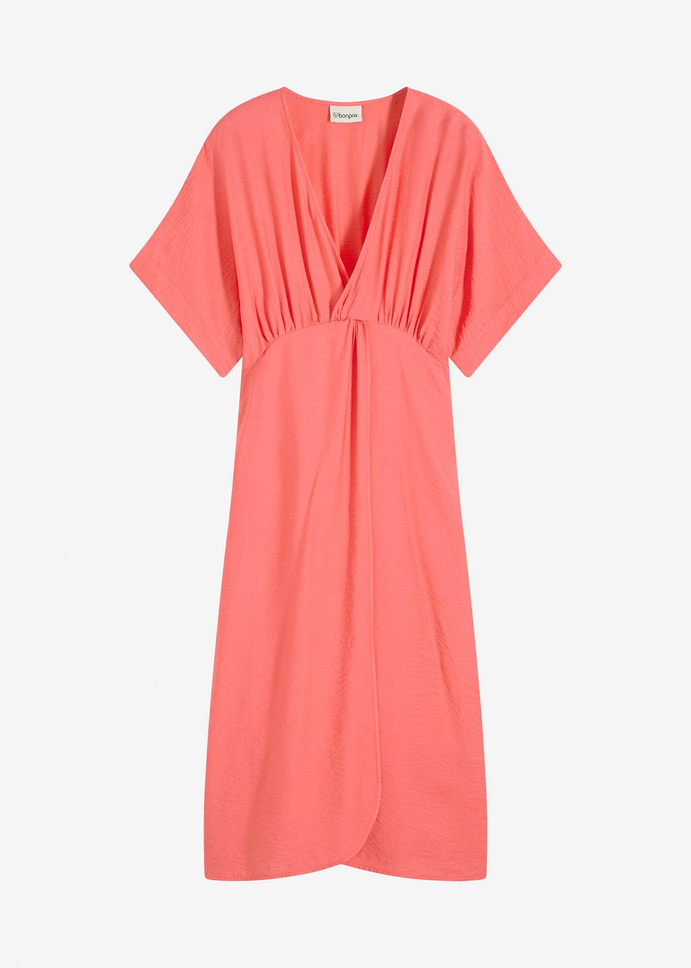 Tunika-Kleid aus Crinkle