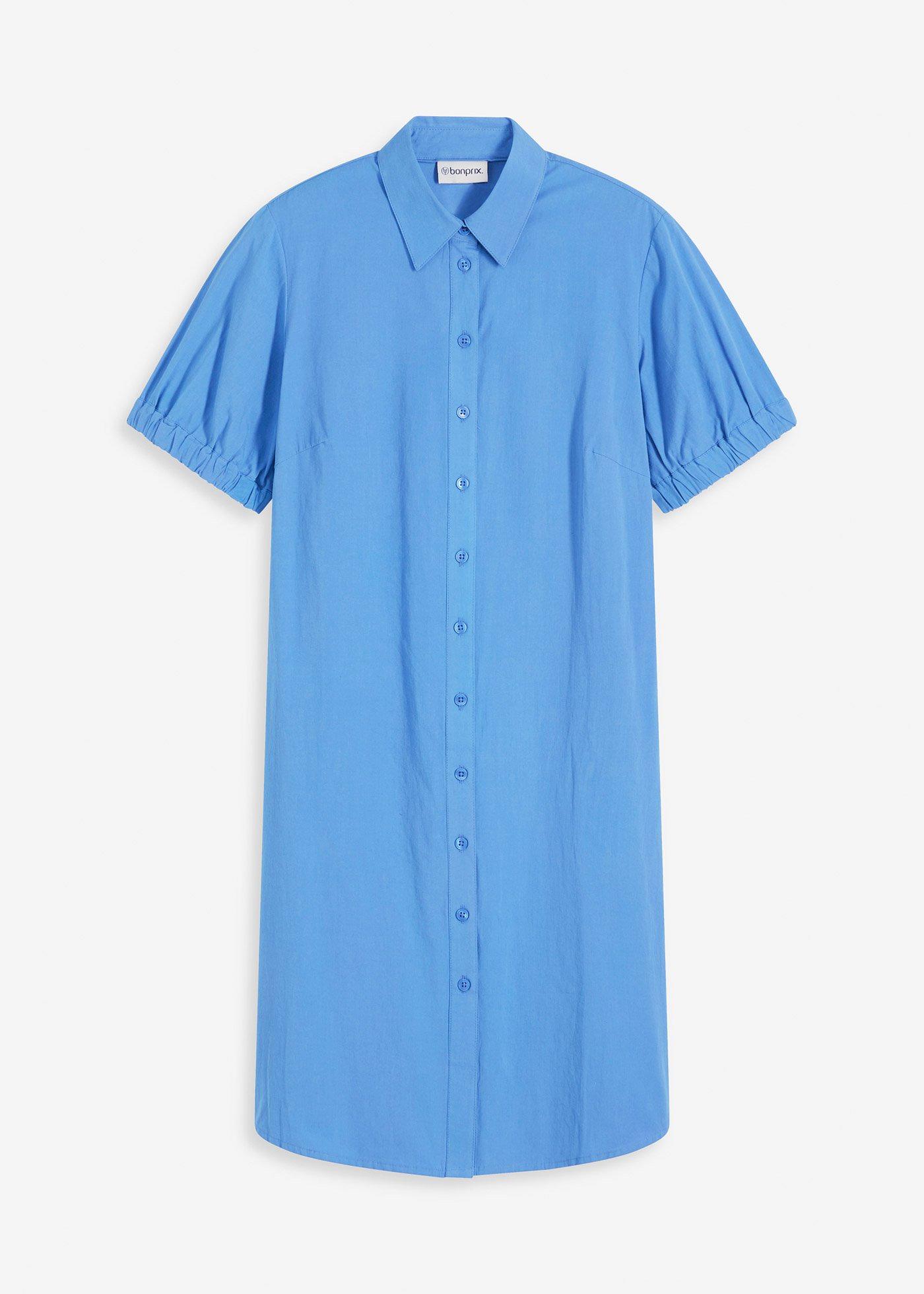 Kleid aus Baumwoll- Popeline