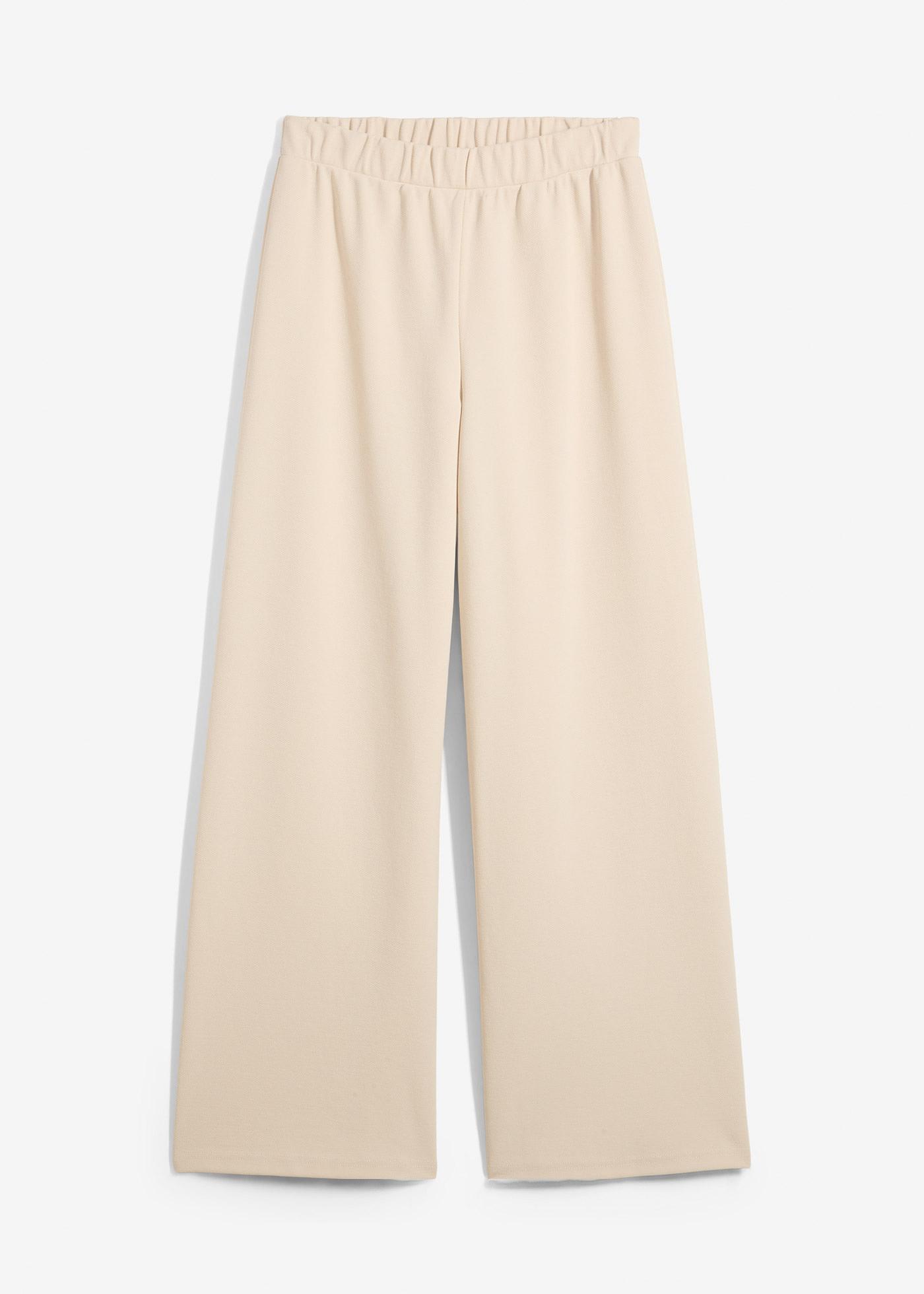 Marlenehose aus Piqué