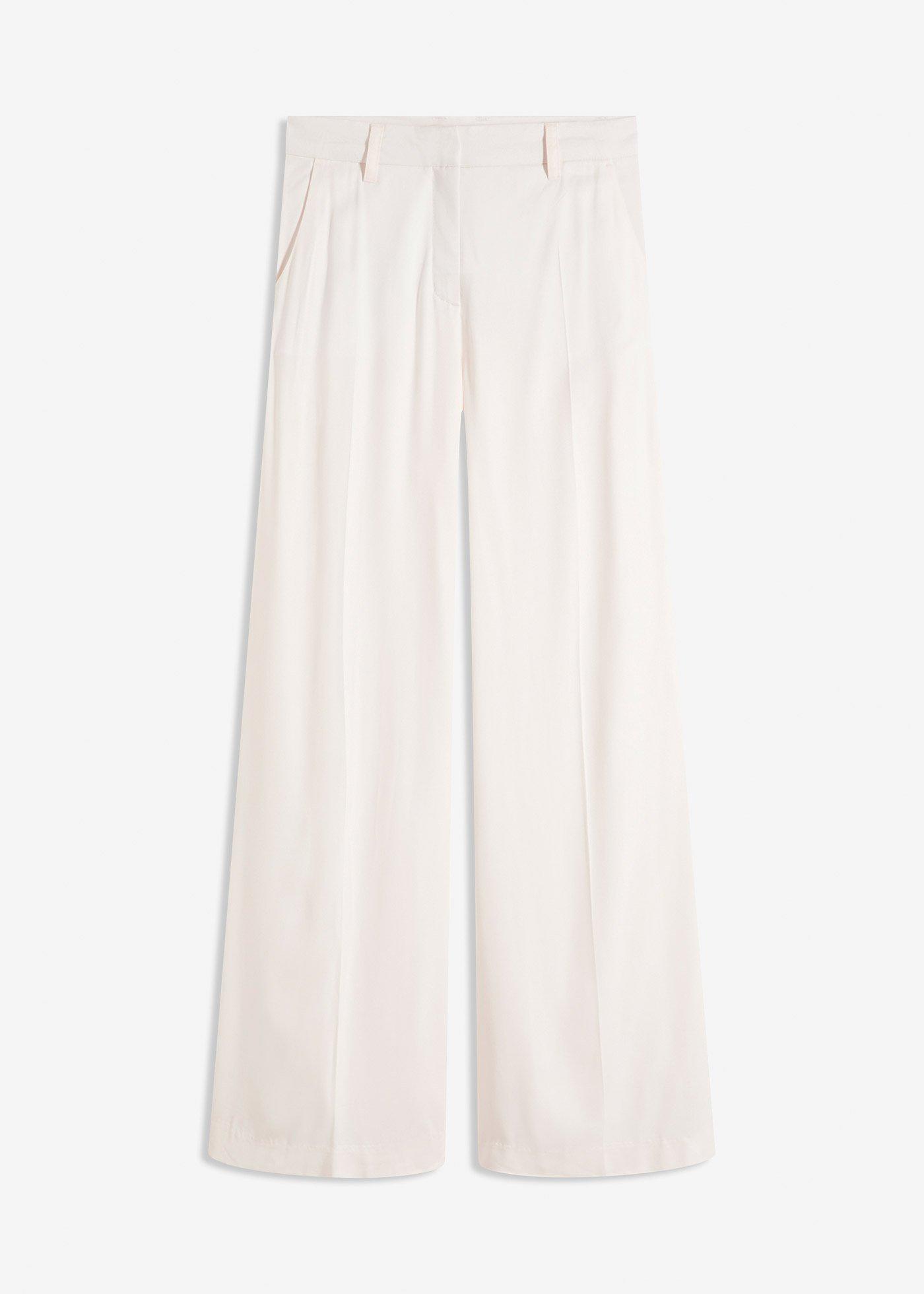 Marlenehose aus fließender Viskose