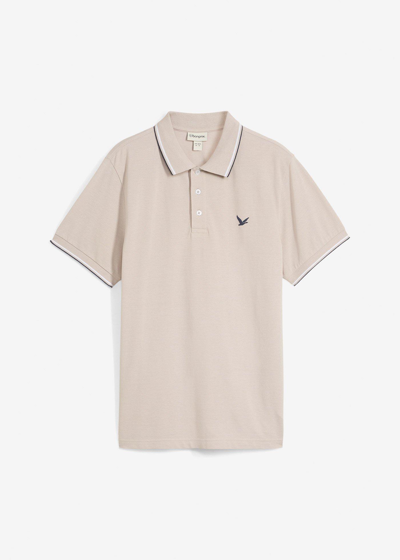 Piqué-Poloshirt aus reiner Bio-Baumwolle