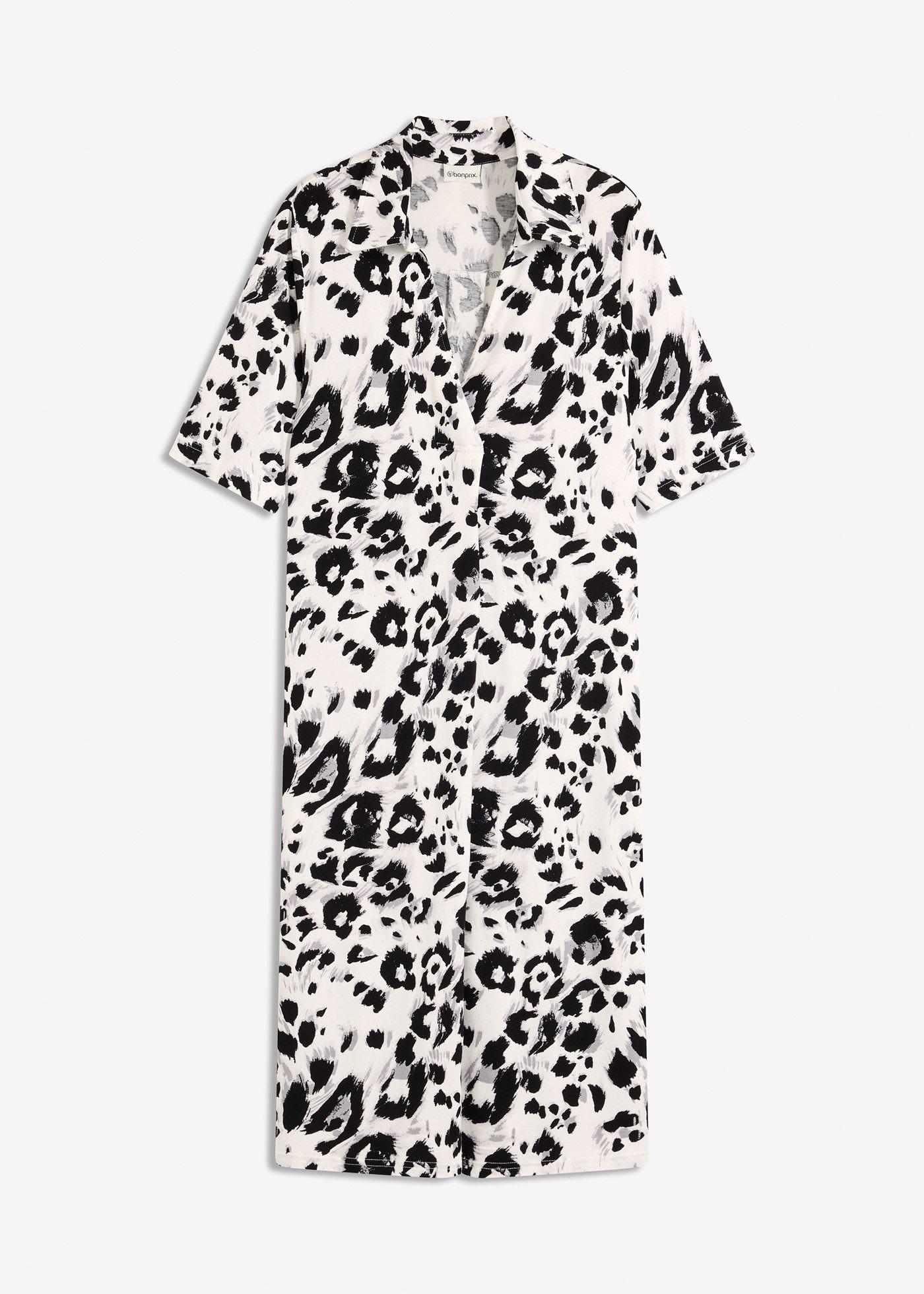 Kleid aus fließender Viskose