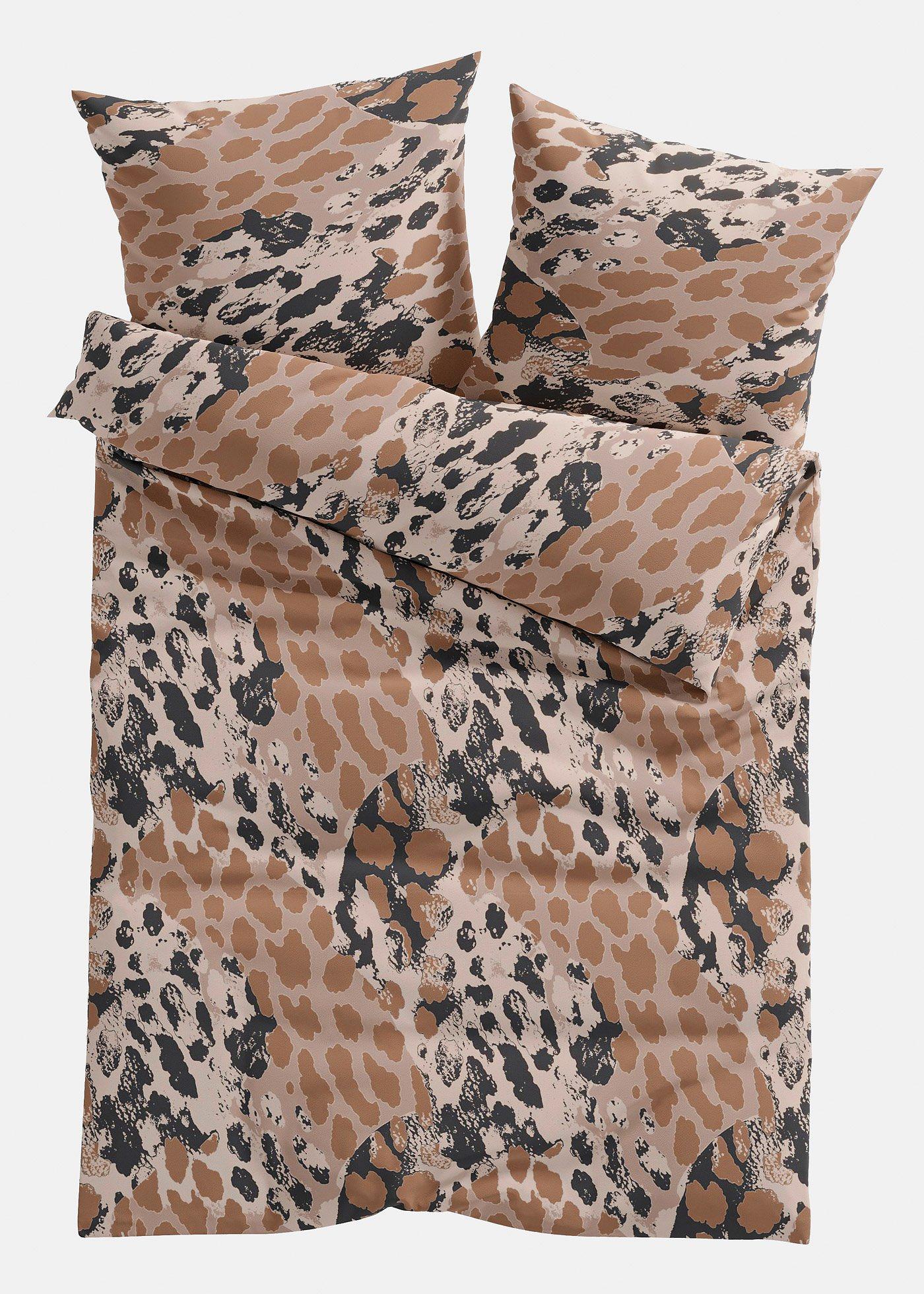 Bettwäsche mit Animal Print