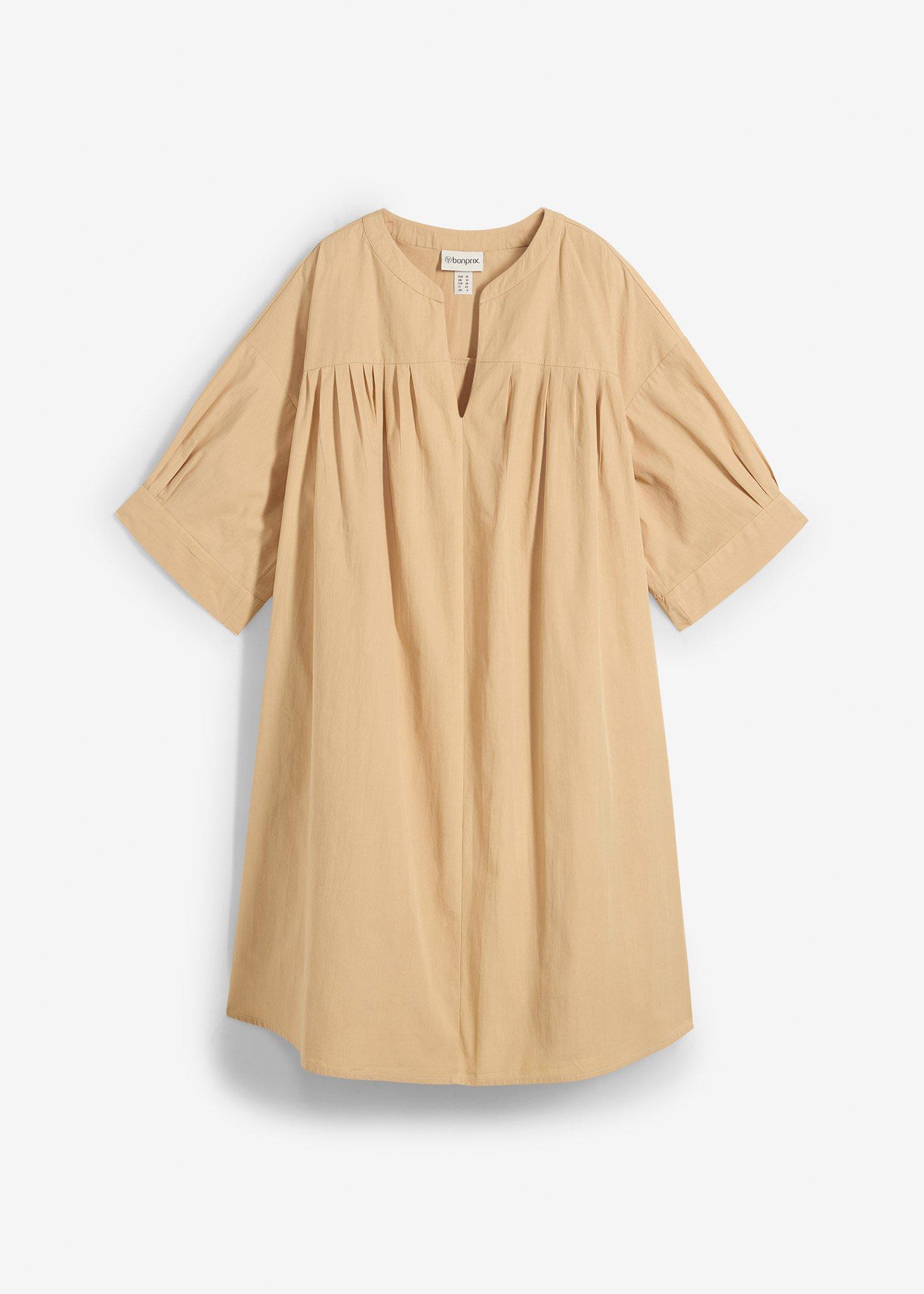 Kaftan-Kleid aus reiner Bio-Baumwolle