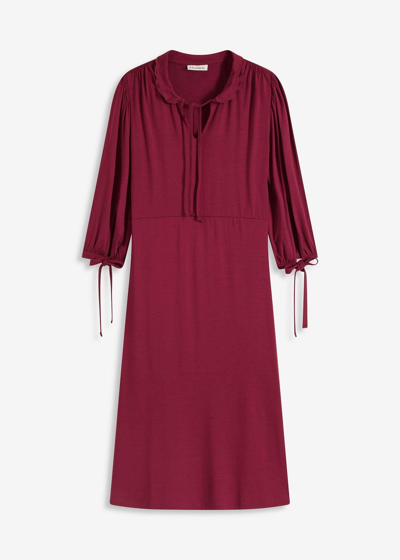 Jerseykleid aus Viskose-mix