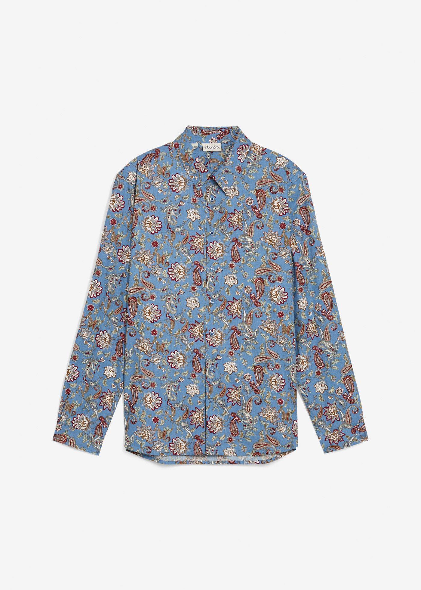 Business-Hemd aus reiner Baumwolle, Slim Fit