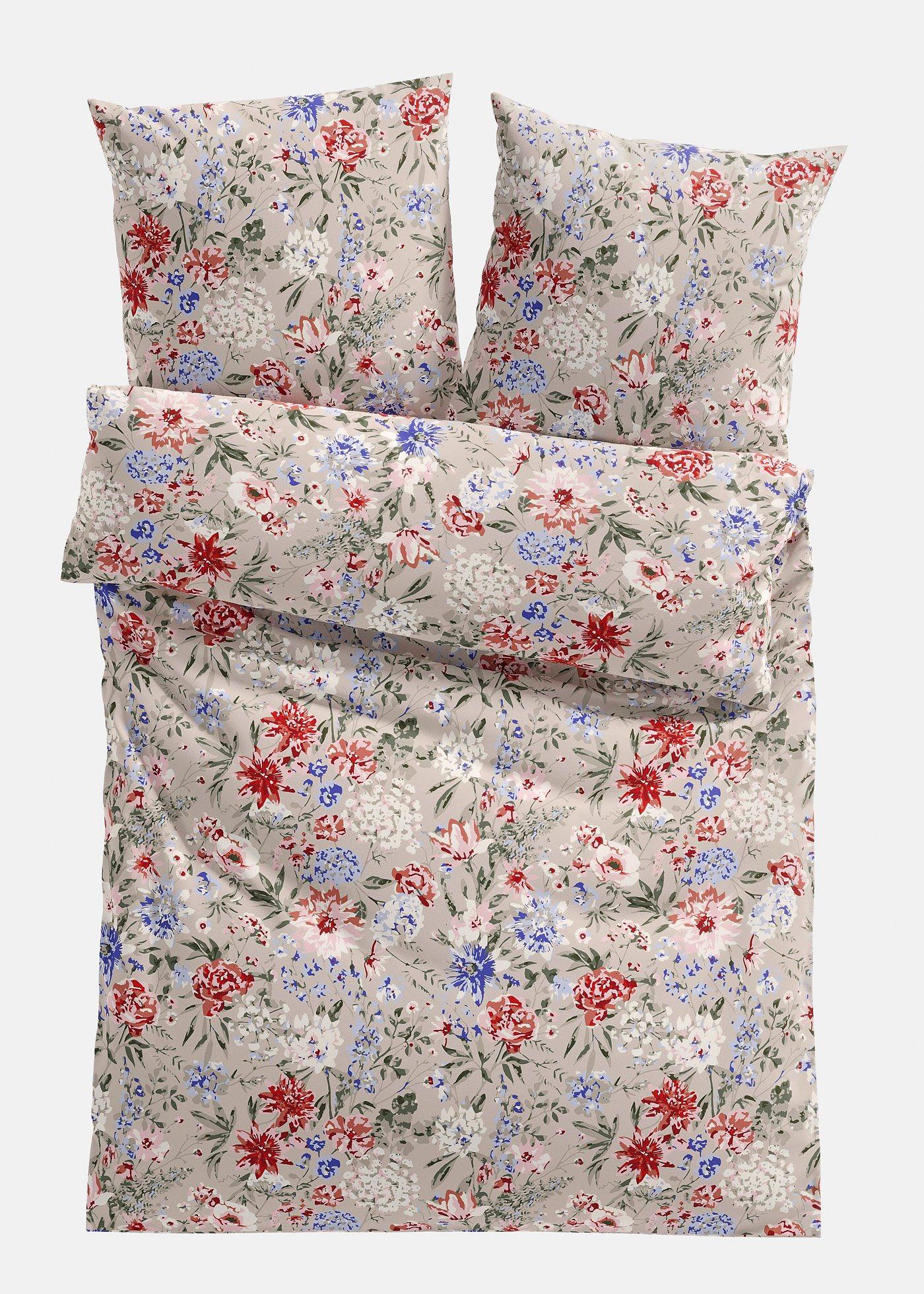 Bettwäsche mit floralem Design