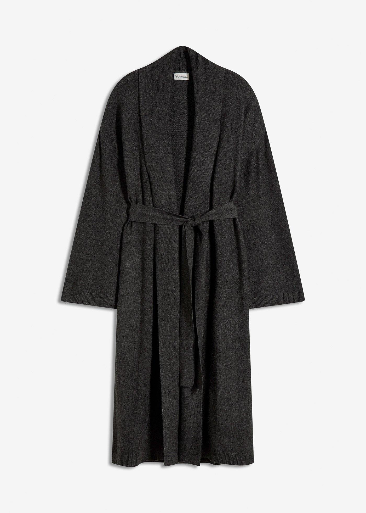 Strickmantel aus softem Viskose-Mix