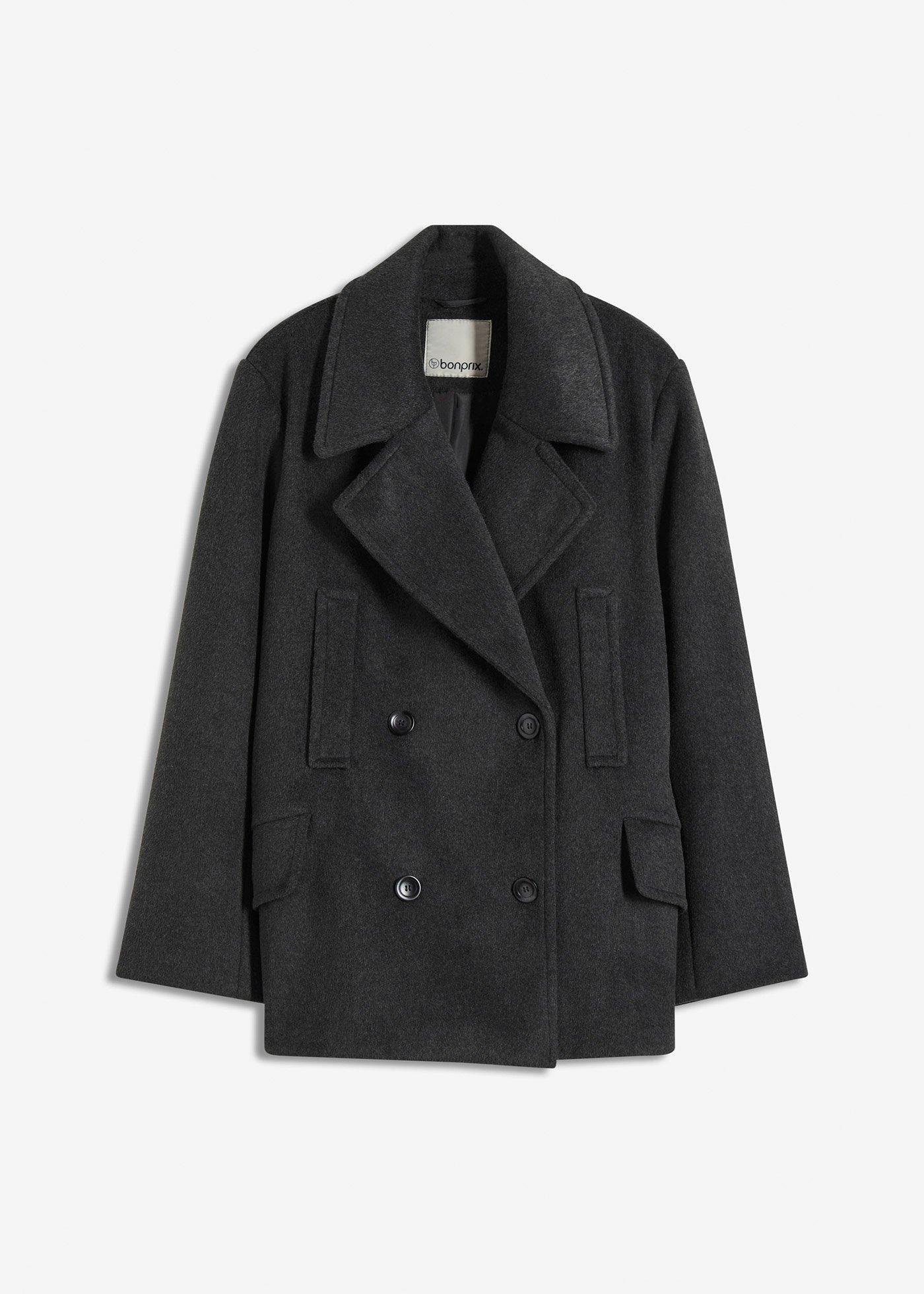 Cabanjacke in Wolloptik