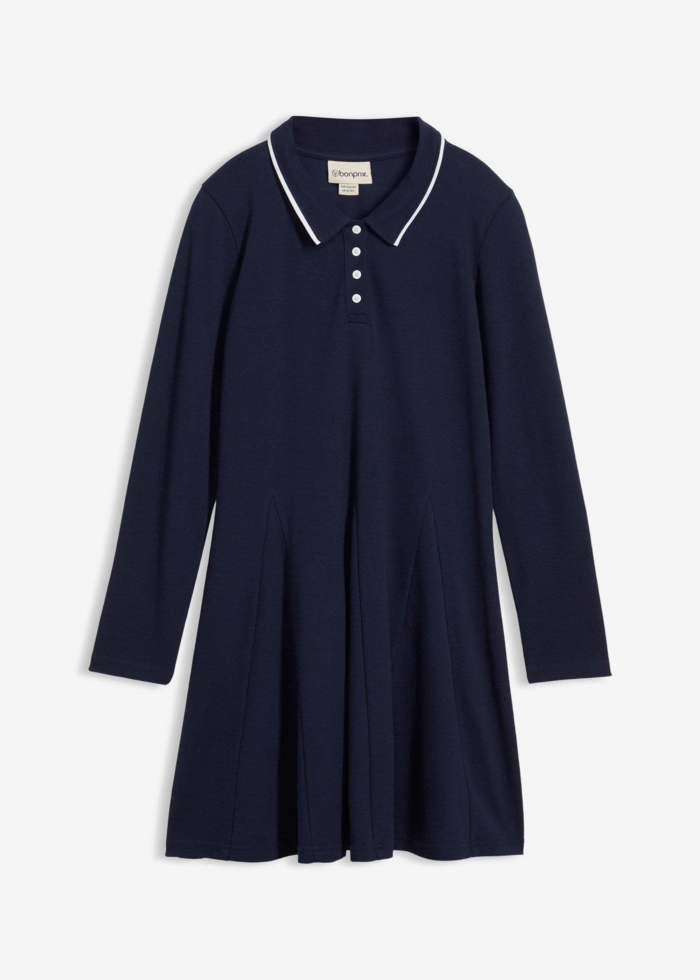 Ausgestelltes Shirtkleid aus reiner Bio-Baumwolle