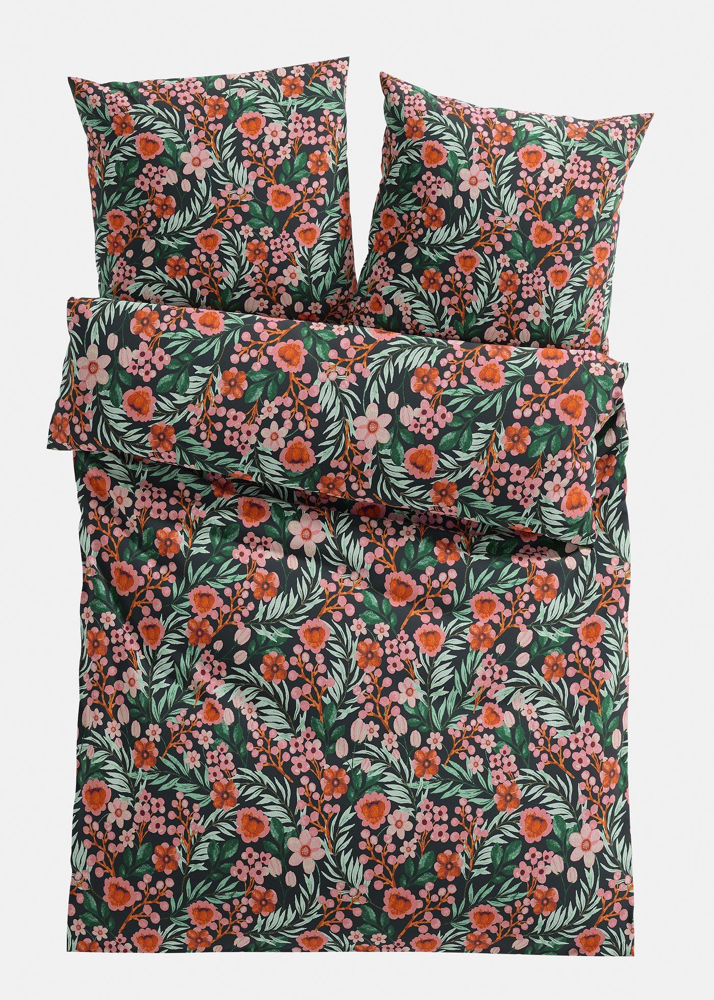 Bettwäsche mit floralem Design