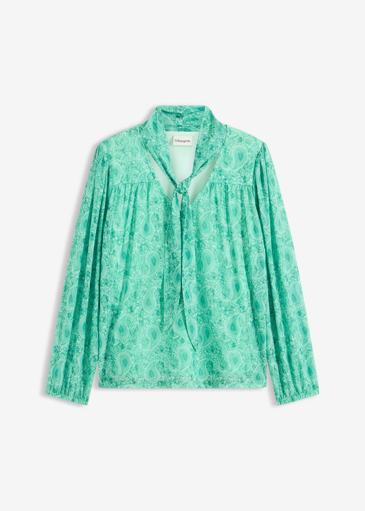 Langarmshirt aus zartem Mesh