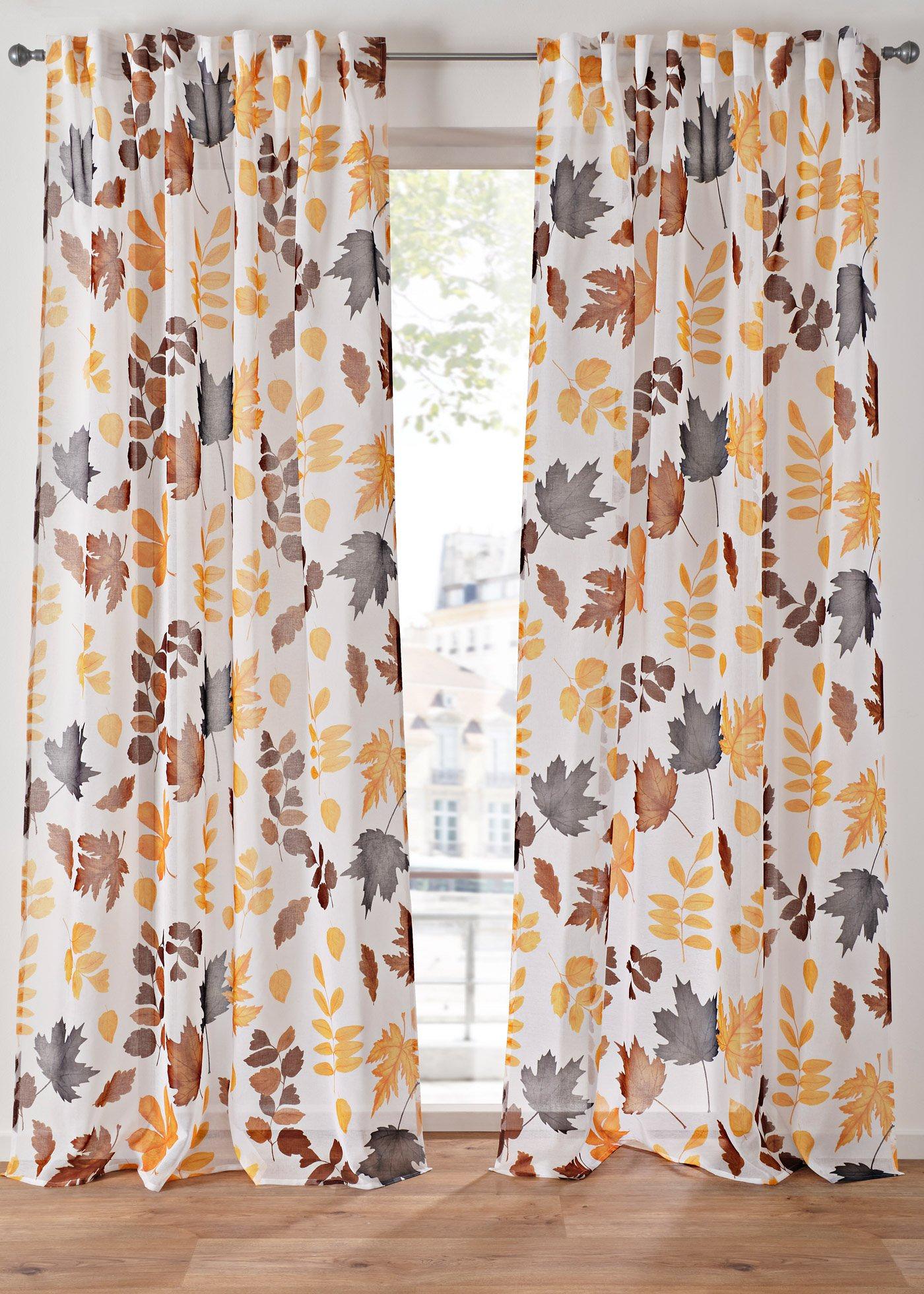 Gardine mit recyceltem Polyester (1er Pack)