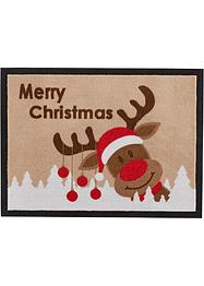 Fußmatte mit Merry Christmas Schriftzug, bpc living bonprix collection