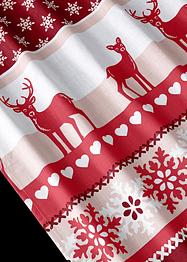 Vorhang mit Elch Druck(1er Pack), bpc living bonprix collection