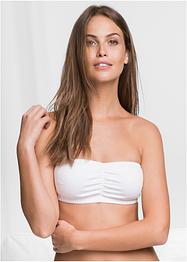 Bandeau BH (Cup A und B) mit Bio-Baumwolle (2er Pack), bpc bonprix collection