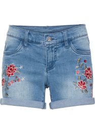 Jeans-Shorts mit Stickerei, BODYFLIRT