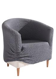 Sessel-Husse mit Crincle Design, bpc living bonprix collection