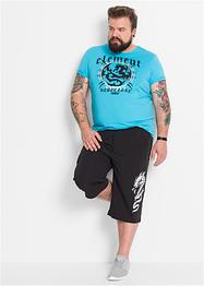 Long-Bermuda aus recyceltem Polyester, Regular Fit, RAINBOW