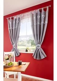 Raffhalter in Herzform (2er Pack), bpc living bonprix collection
