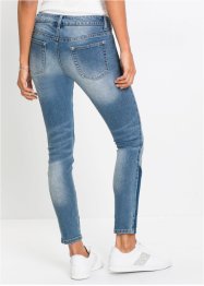 Skinny Jeans mit dreieckigen Einsätzen, RAINBOW
