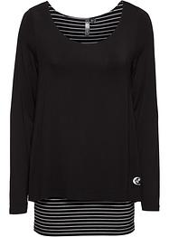 Longshirt mit Langarm doppellagig, RAINBOW