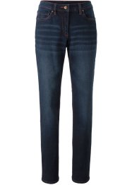 Baumwoll-Stretch-Jeans mit Bequembund, Straight, bpc bonprix collection
