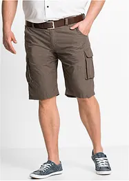 Cargo-Bermuda aus reiner Baumwolle, Relaxed Fit, bonprix