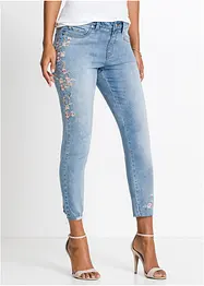 Skinny-Jeans Mid Waist, verkürzt, bonprix