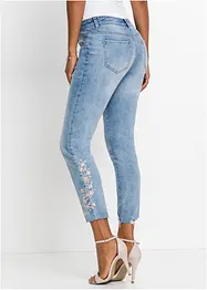 Skinny-Jeans Mid Waist, verkürzt, bonprix