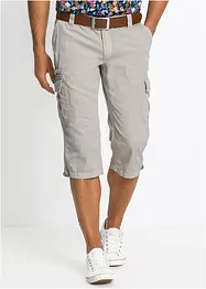 Regular Fit Cargo-Long-Bermuda aus reiner Baumwolle, bonprix