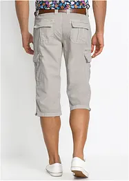 Regular Fit Cargo-Long-Bermuda aus reiner Baumwolle, bonprix