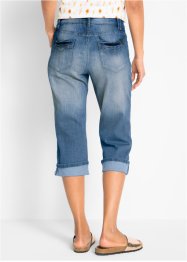 Slim Fit Jeans, Mid Waist, Baumwoll, bpc bonprix collection