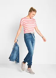 Boyfriend Jeans Mid Waist, Bequembund, bonprix