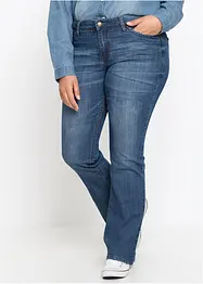 Bootcut-Jeans Mid Waist, Komfort-Stretch, bonprix
