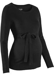 Umstandspullover aus 100 % Baumwolle mit Bindeband, bpc bonprix collection