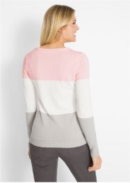 Pullover im Colorblocking-Stil, bpc bonprix collection