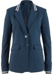 Baumwoll Jersey-Blazer mit gestreiften Details, bpc bonprix collection