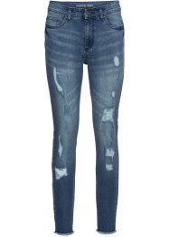 Verkürzte Super-Skinny-Jeans mit Push-up-Effekt, RAINBOW