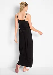 Maxikleid, tailliert aus fließendem Viskose Mix, bonprix