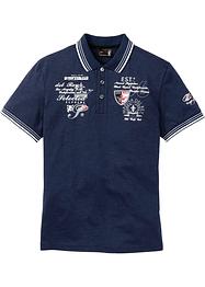 Poloshirt mit aufwendiger Verzierung, Kurzarm, bpc selection