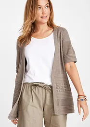 Ajour Strickjacke, bonprix